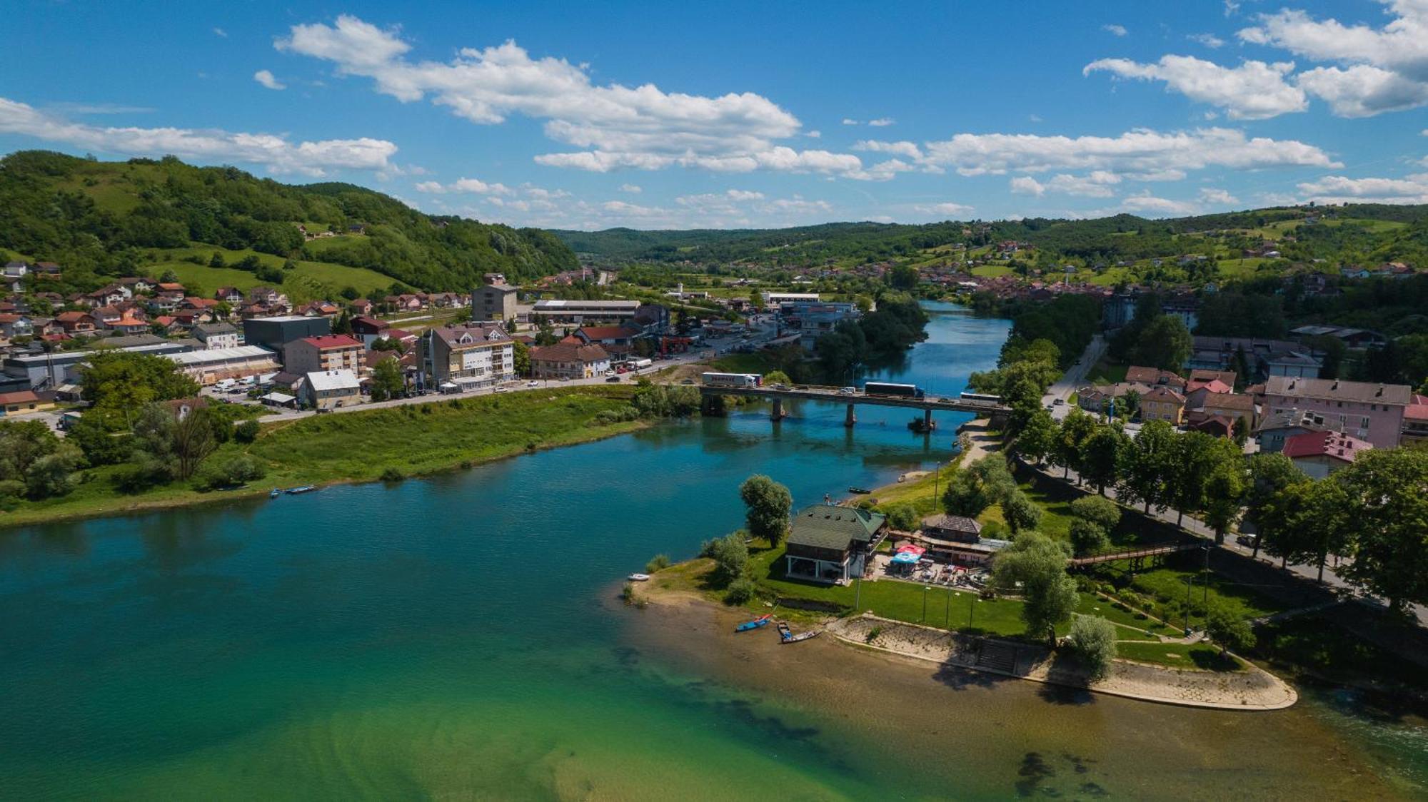 Motel New Sanatron Bosanski Novi Экстерьер фото
